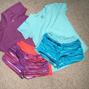 C9 Champion Girls Run Shorts Set of Two
